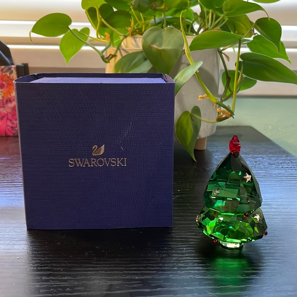 Swarovski crystal Christmas tree